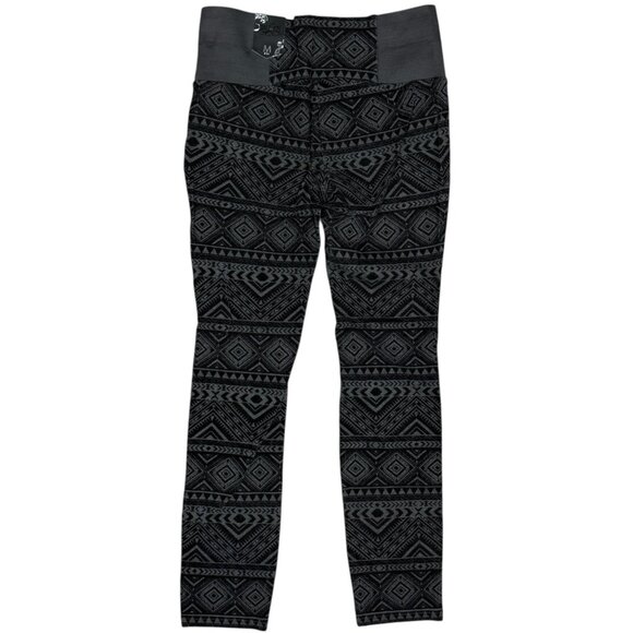 NWT Women's Flocked Velvet Ponte‎ Pant Black | Size Medium - Picture 3 of 7